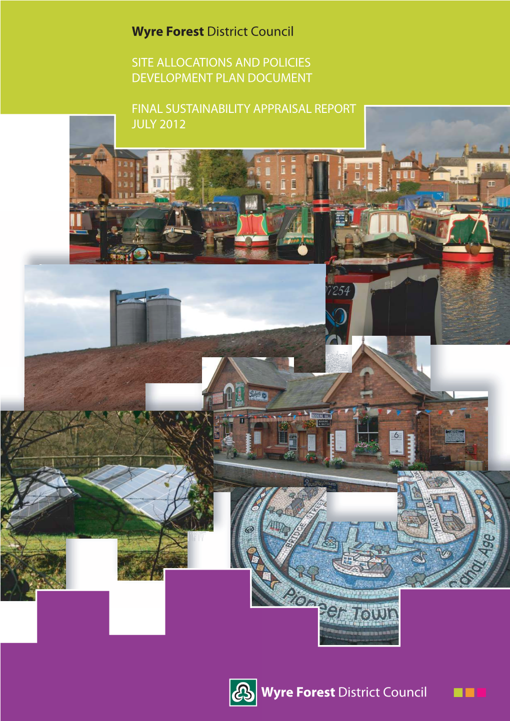 Site Allocations and Policies Final Sustainability Appraisal Report (July 2012) Contents