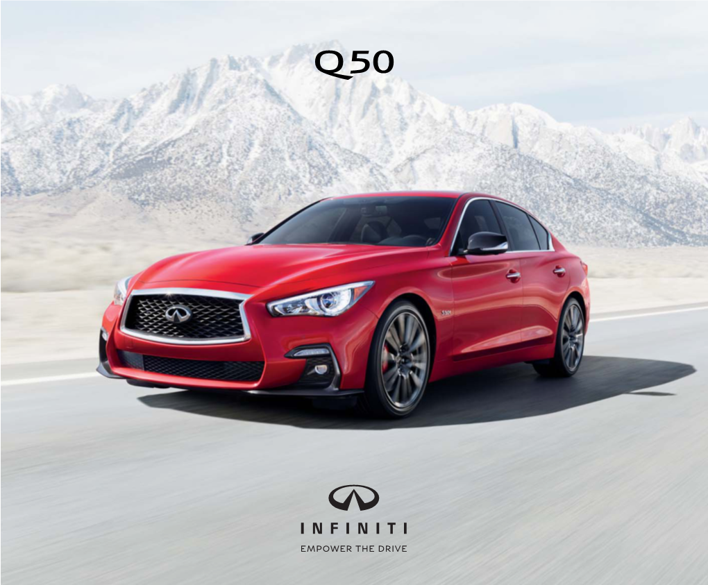 Infiniti Q50 Brochure 238 X 197Mm.Indd