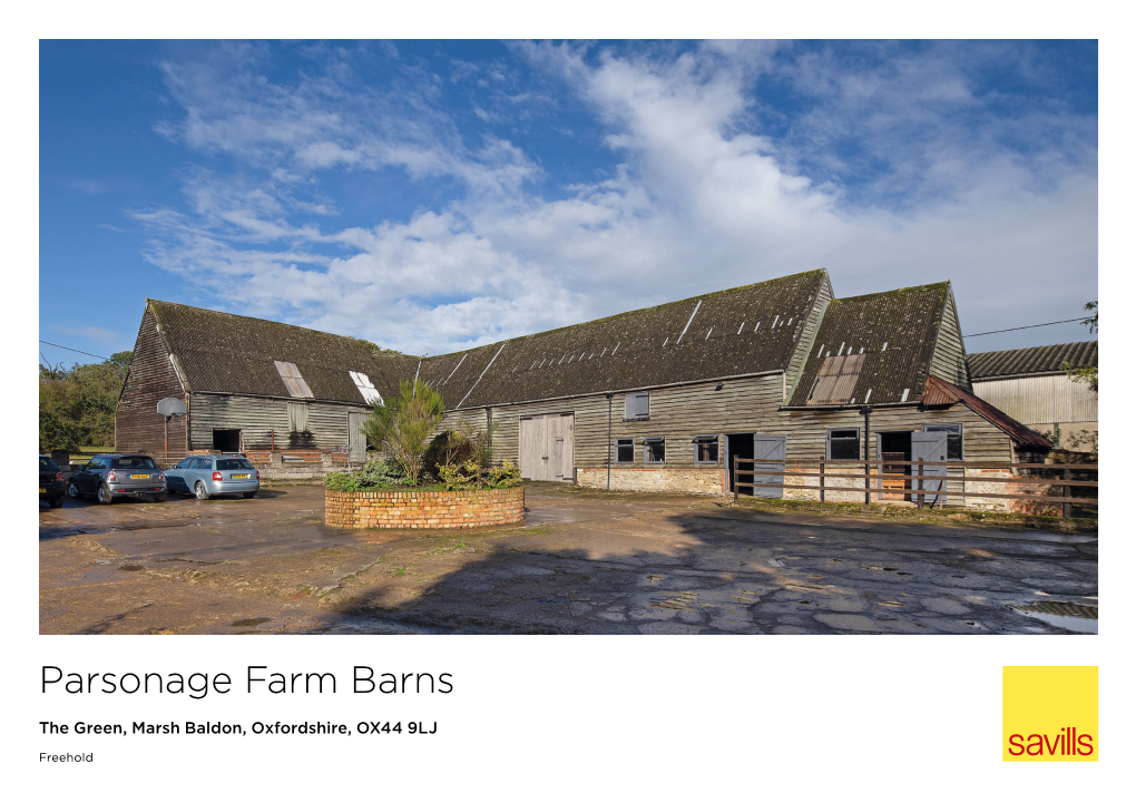 Parsonage Farm Barns