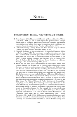 Introduction Prussia: War, Theory and Moltke