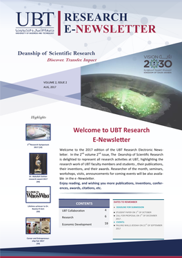 Research E-Newsletter