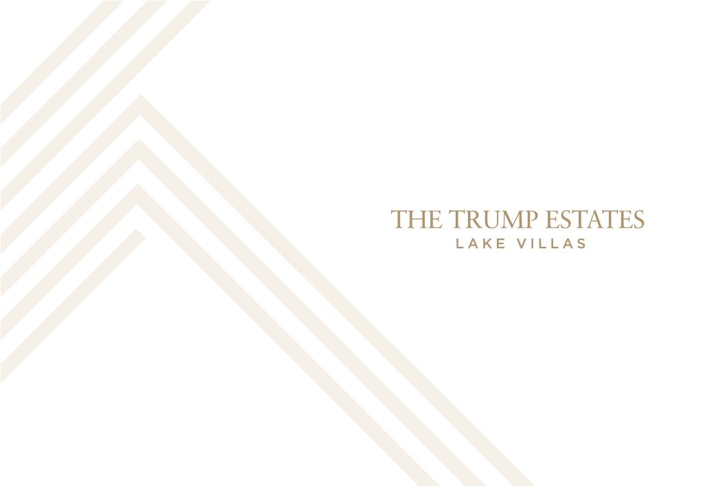 The Trump Estates, a Collection of Sumptuous Limited-Edition Villas and Mansions