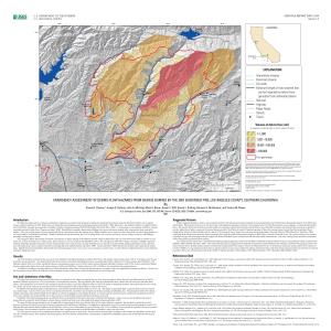 EMERGENCY ASSESSMENT of DEBRIS-FLOW HAZARDS from BASINS BURNED by the 2007 BUCKWEED FIRE, LOS ANGELES COUNTY, SOUTHERN CALIFORNIA by Susan H