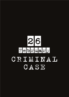 26 February Criminal Case”. Part 1