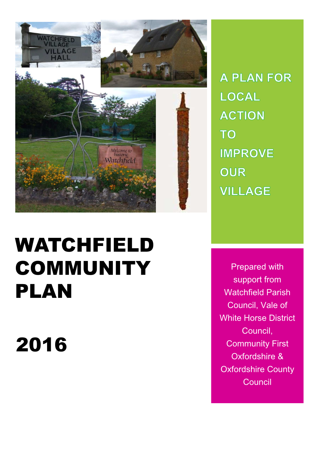 Watchfield Community Plan 2016