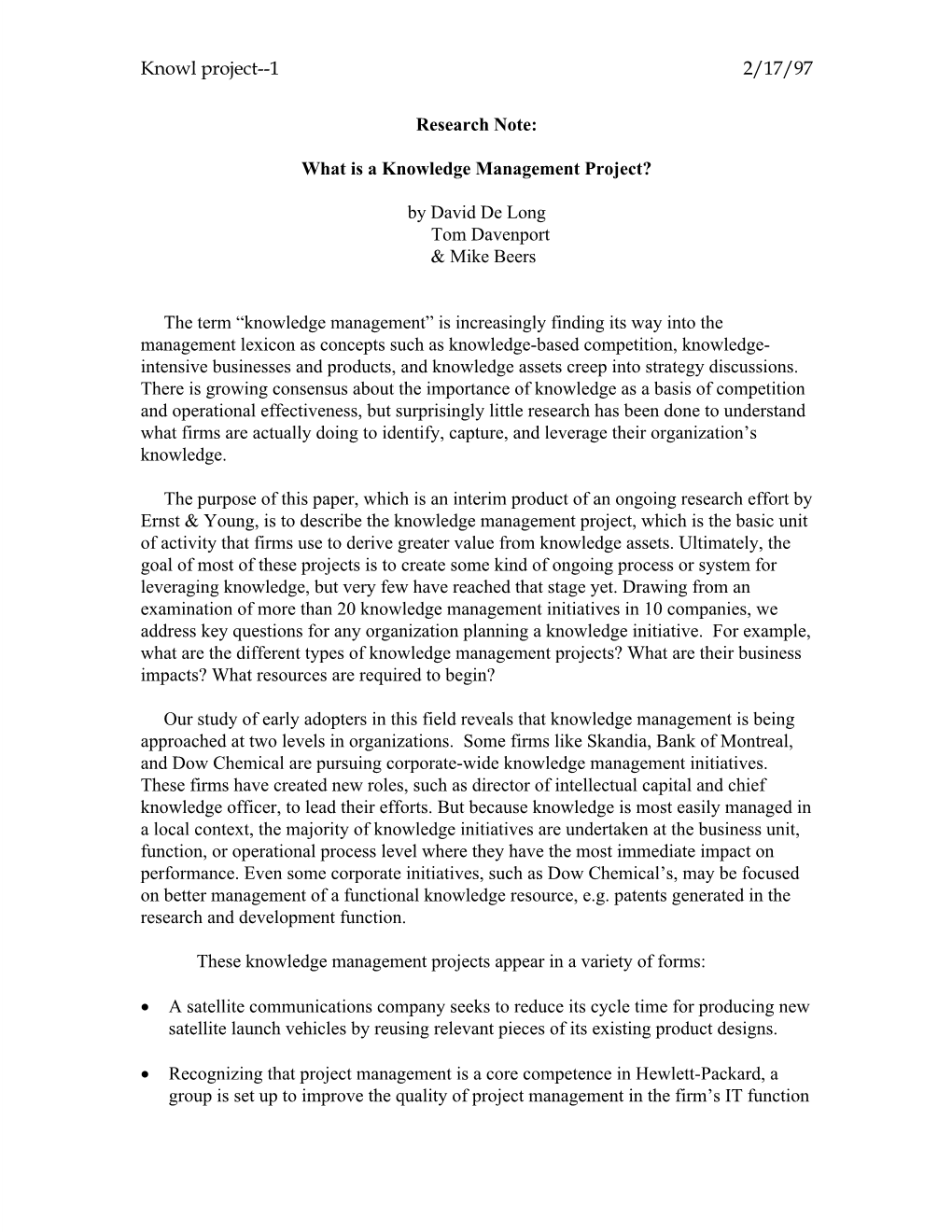 research-note-what-is-a-knowledge-management-project-docslib