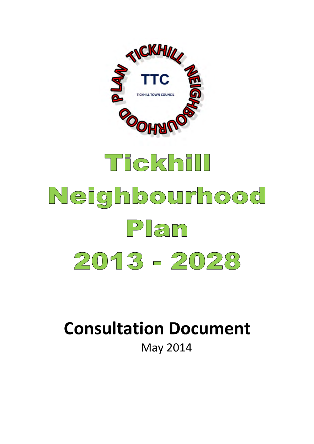 Consultation Document May 2014