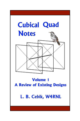 Cubical Quads Is Dedicated to My Wife, My Friend, My Supporter, and My Colleague, All of Whom Are Jean
