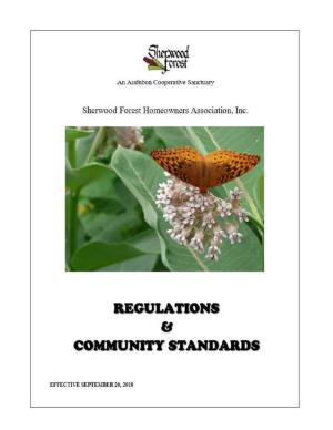 Regulations and Community Standards