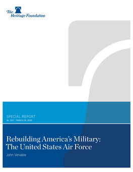 Rebuilding America's Military