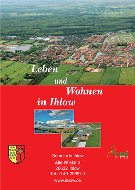Bürger-Informationsbroschüre Der Gemeinde Ihlow