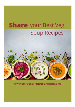 Vegetarian Soup Recipe Book