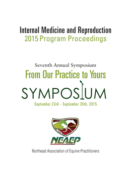 Internal Medicine/Reproduction Proceedings 2015