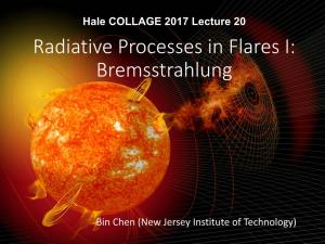 Radiative Processes in Flares I: Bremsstrahlung