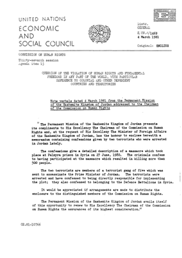 Economic and Social Council