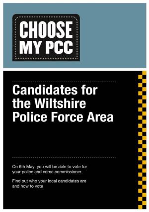 Candidates for the Wiltshire Police Force Area