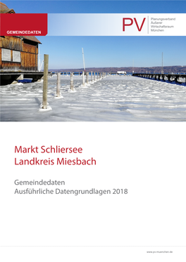 Markt Schliersee Landkreis Miesbach