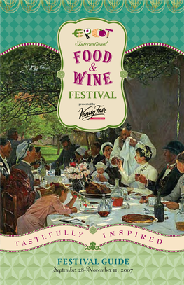 September 28-November 11, 2007 FESTIVAL GUIDE