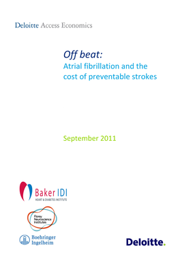 Off Beat: Atrial Fibrillation and the Cost of Preventable Strokes