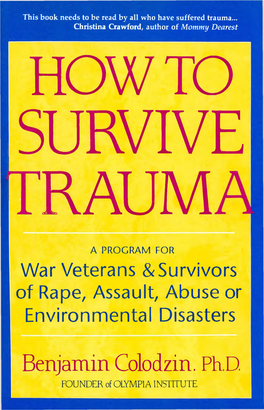 How to Survive Trauma