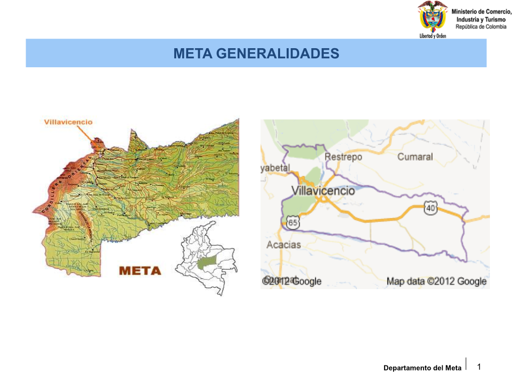 Meta Villavicencio HIDROGRAFÍA