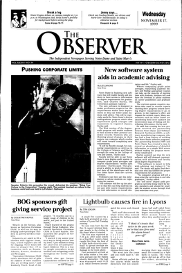 THE Wednesday, November 17, 1999 OBSERVER Page 9