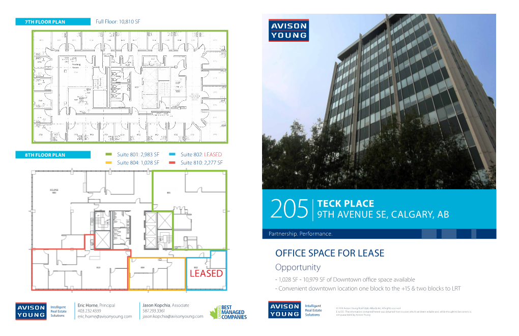 Office Space for Lease Leased