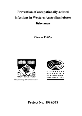 Prevention of Occupationally-Related Infections in Western Australian Lobster Fishermen