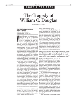 The Tragedy of William O. Douglas