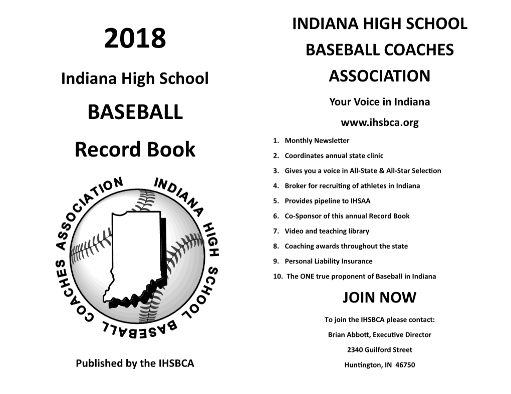 BASEBALL Record Book