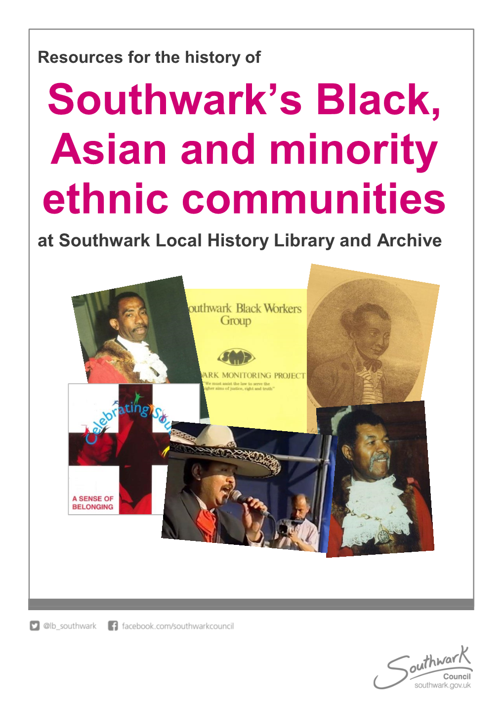 Southwark's Black, Asian and Minority Ethnic Communities