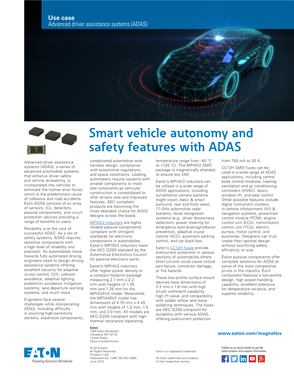 Smart Vehicle Autonomy and Safety Features with ADAS