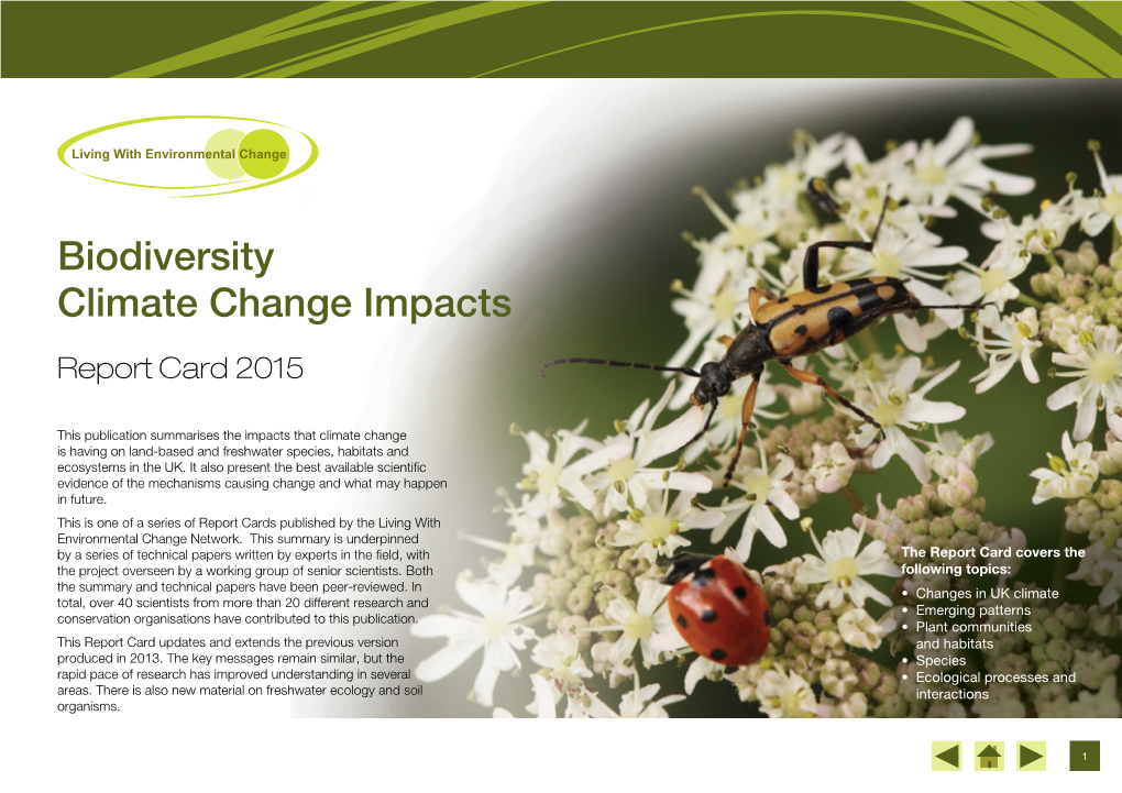 Biodiversity Climate Change Impacts Report Card Technical Paper 14; Frog – Scott W A