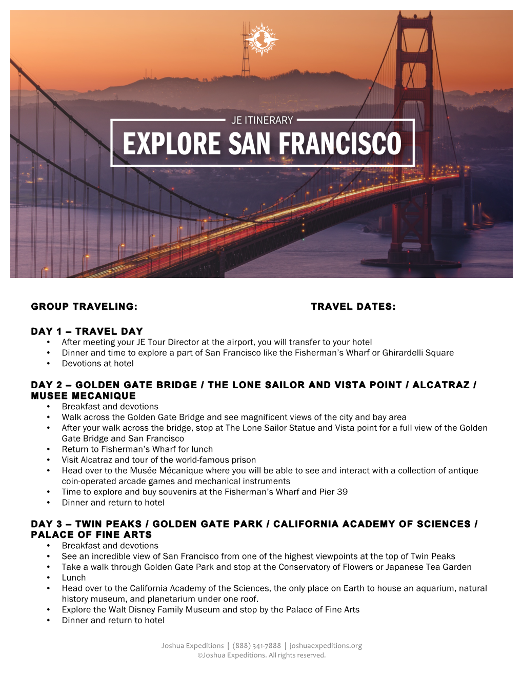 Explore San Francisco