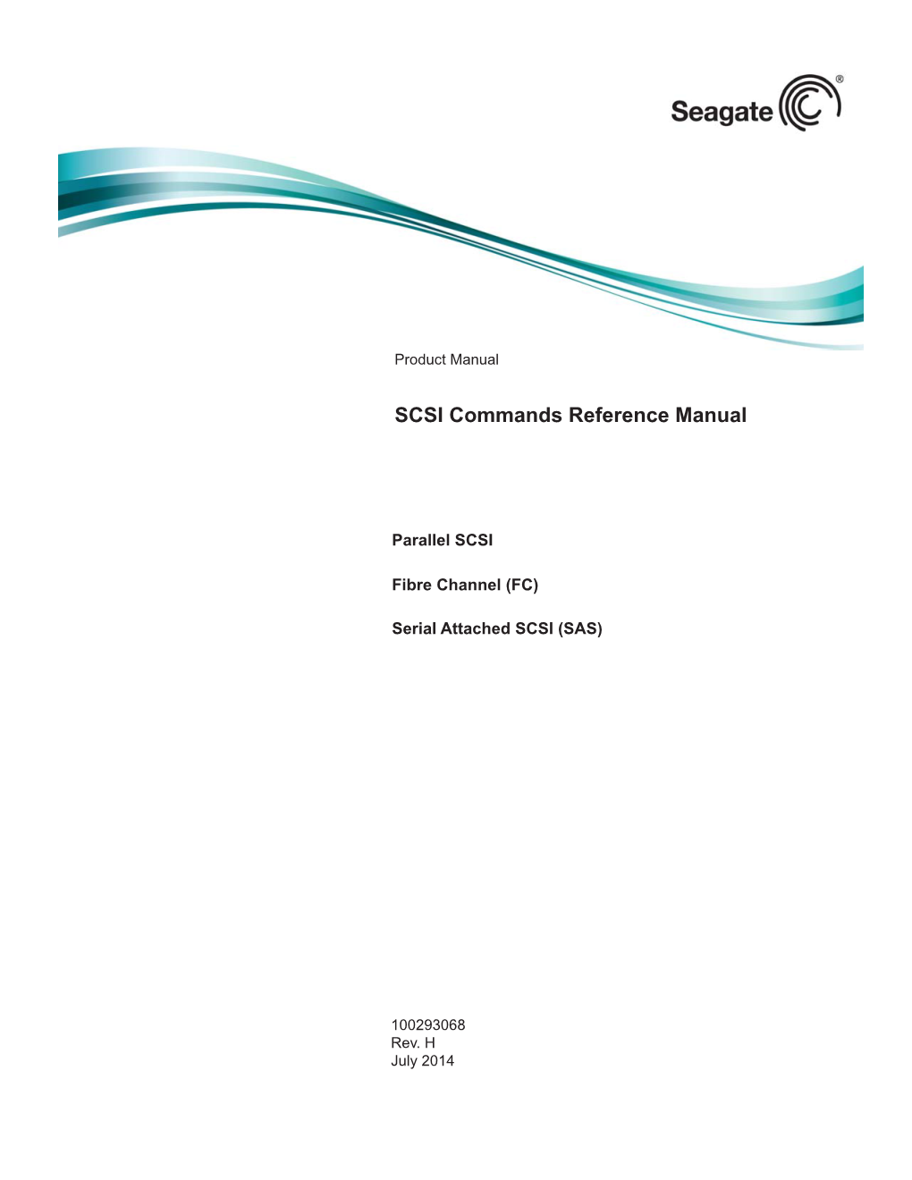 SCSI Commands Reference Manual