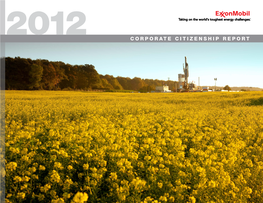 2012 Corporate Citizenship Report Letter from the Chairman and CEO