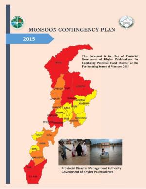 Monsoon Contingency Plan 2015