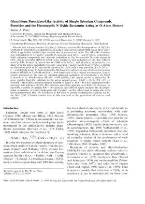 Glutathione Peroxidase-Like Activity of Simple Selenium Compounds