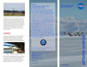 Airborne Science NASA Global Hawk Landing at Wallops Flight Facility Missions