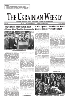 The Ukrainian Weekly 2003, No.49