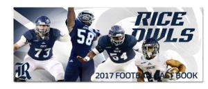 2017 Rice Football Media Guide