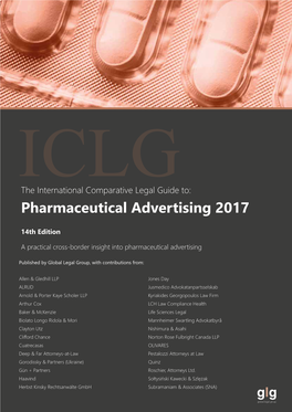 Pharmaceutical Advertising 2017