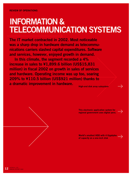 Information & Telecommunication Systems