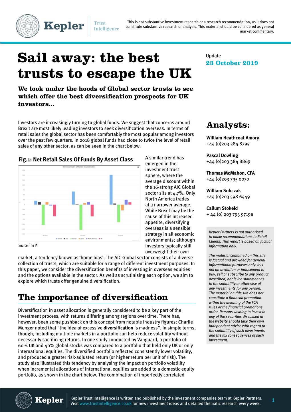 The Best Trusts to Escape the UK