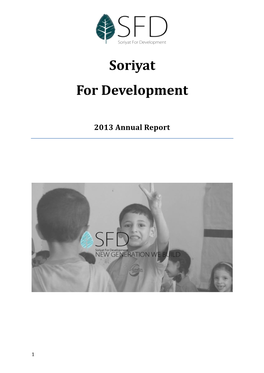 Soriyat for Development