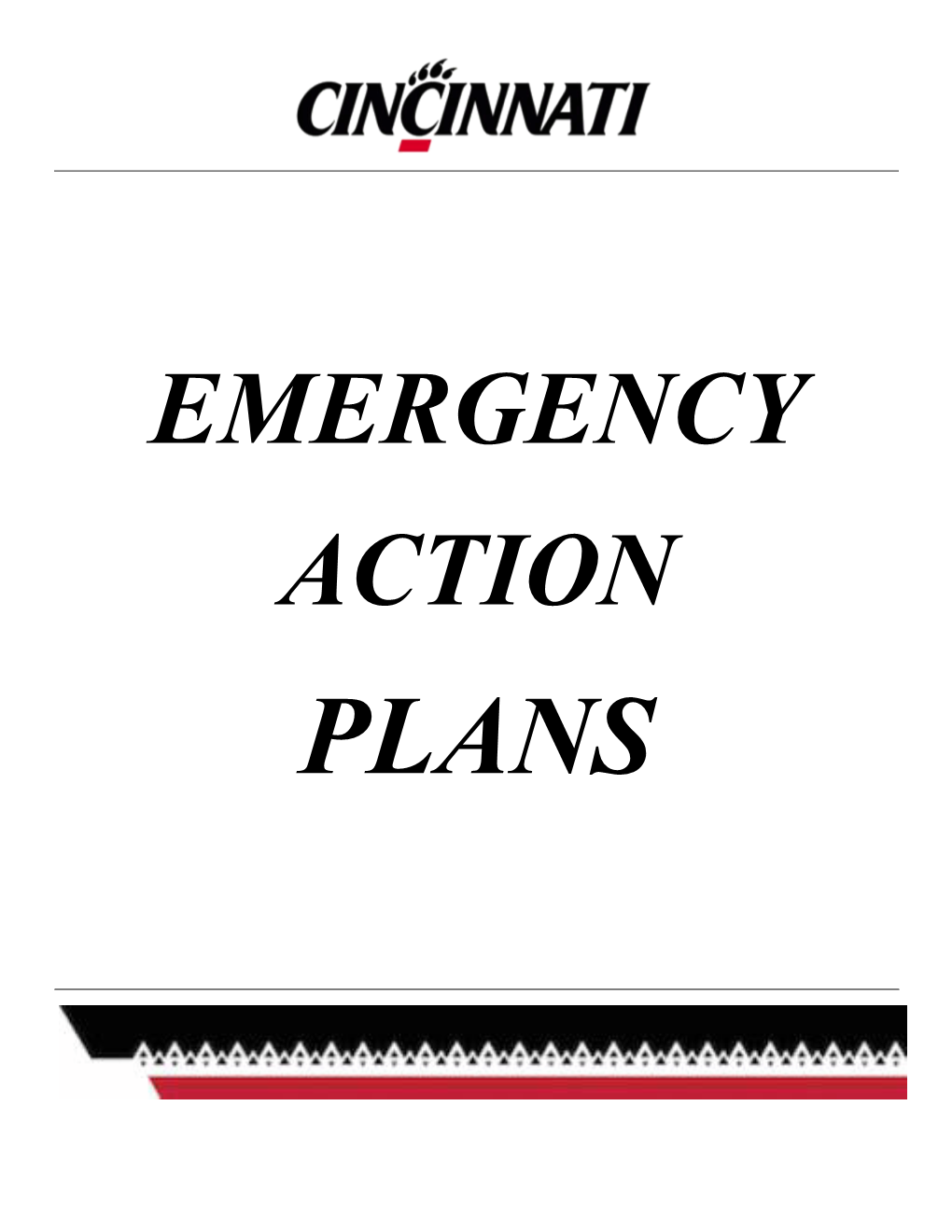 Emergency Action Plan: Armory Fieldhouse