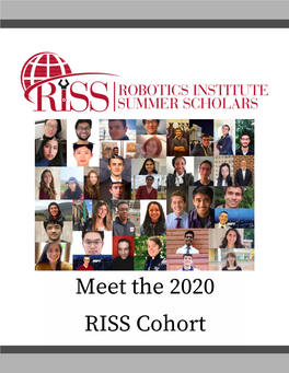 Meet the 2020 RISS Cohort
