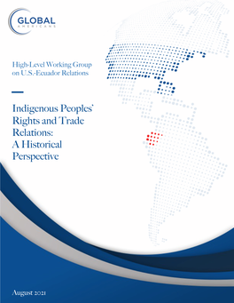 Indigenous Peoples' Rights and Trade Relations