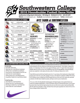 Southwestern College Athletics