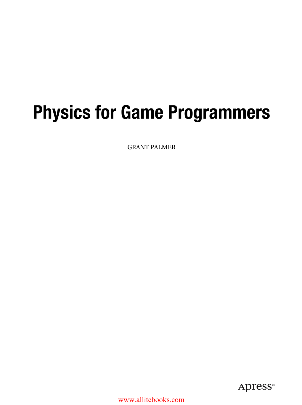 Physics for Game Programmers